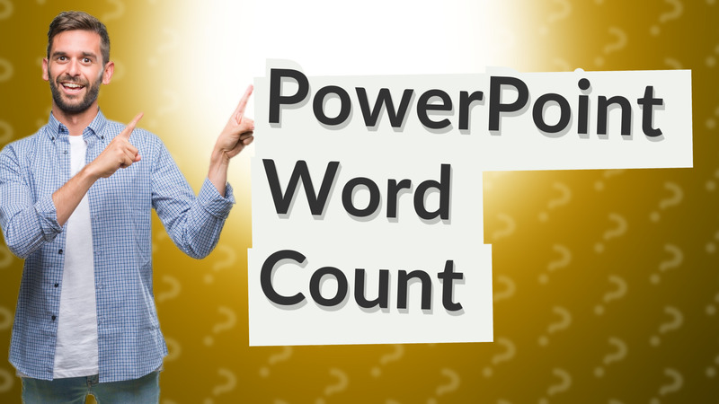 PowerPoint Word Count