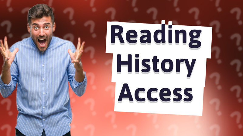Reading History Access
