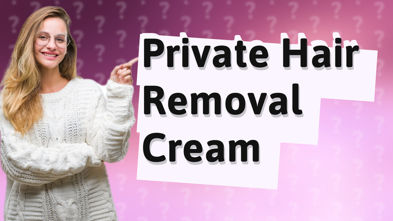 Private Hair Removal Cream