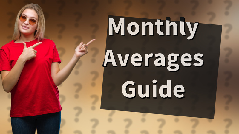 Monthly Averages Guide