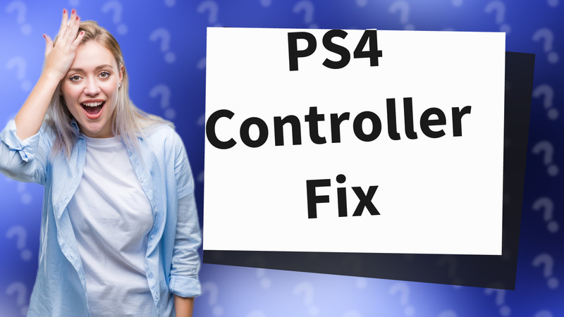 PS4 Controller Fix