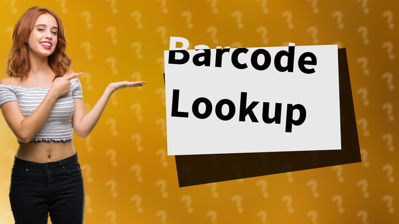 Barcode Lookup