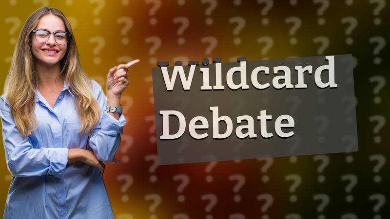 Wildcard Debate
