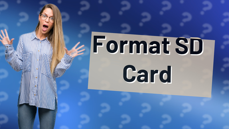 Format SD Card