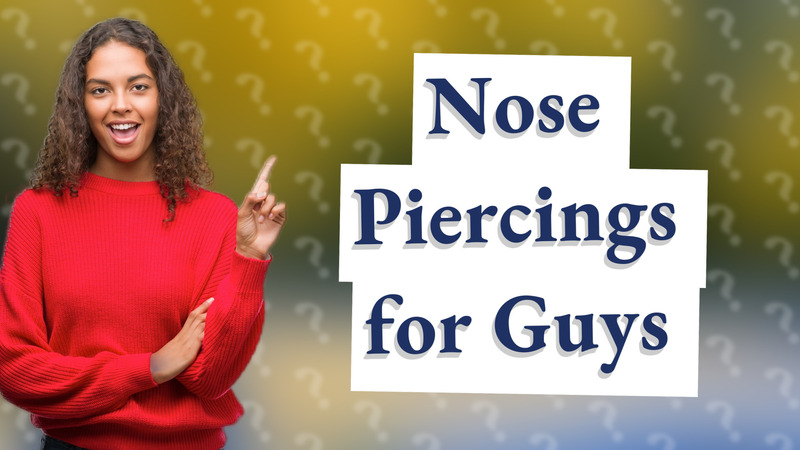 Nose Piercings for Guys