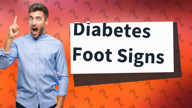 Diabetes Foot Signs