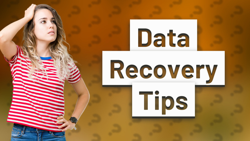 Data Recovery Tips
