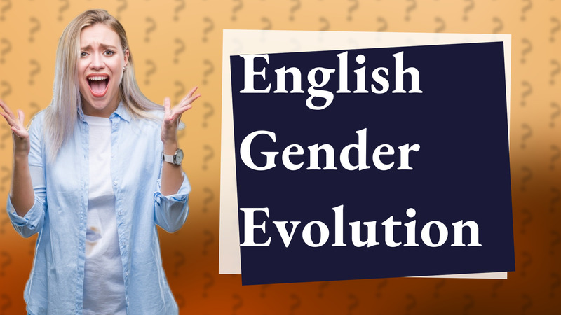 English Gender Evolution