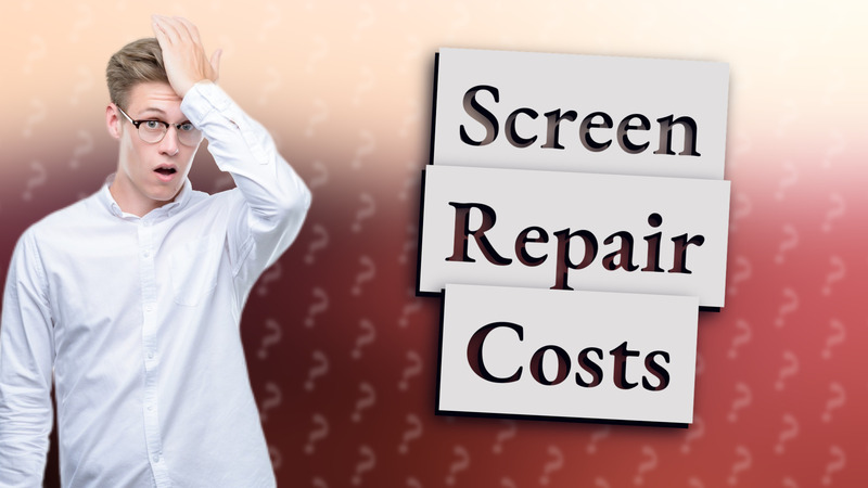 Screen Repair Costs
