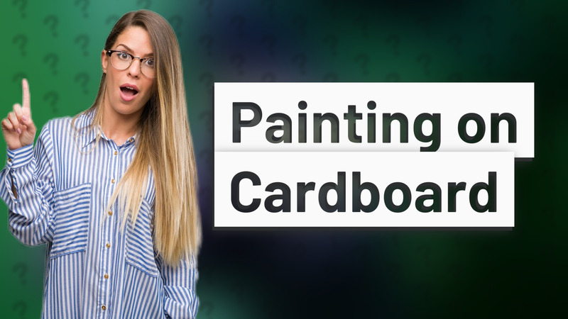 Painting on Cardboard