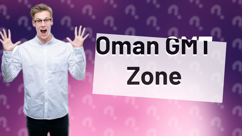 Oman GMT Zone