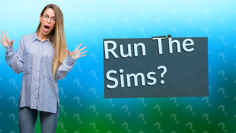 Run The Sims?