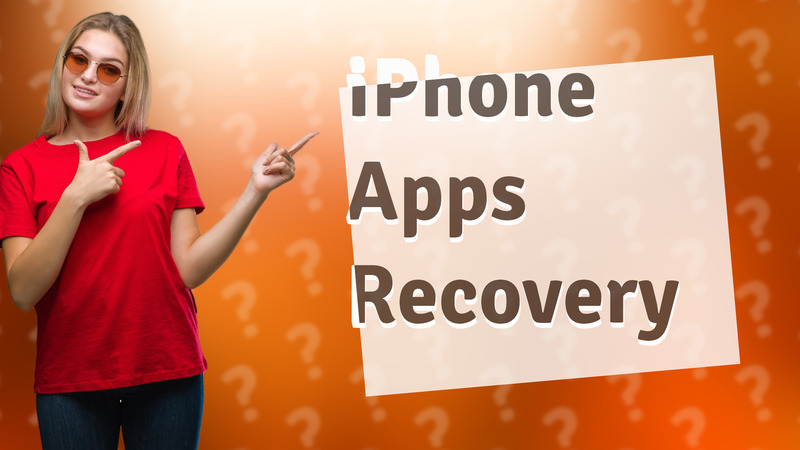 iPhone Apps Recovery