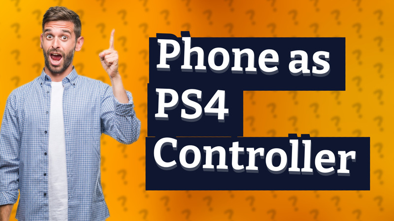 Phone as PS4 Controller