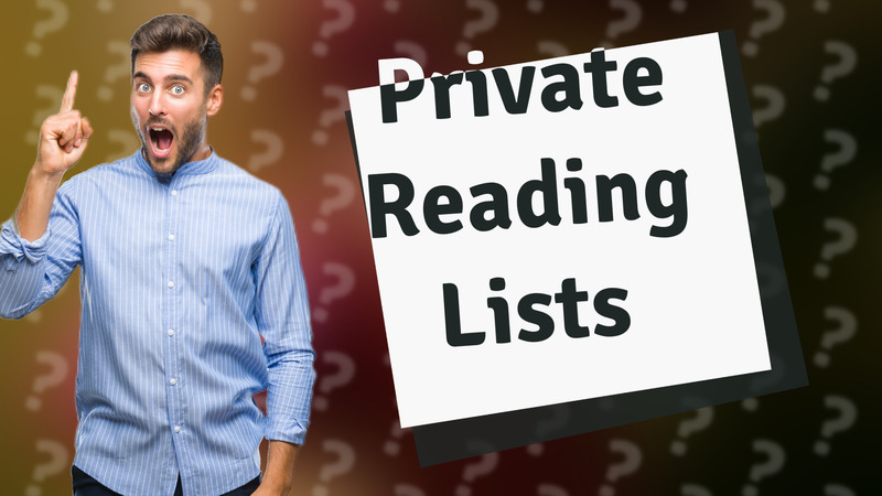 Private Reading Lists
