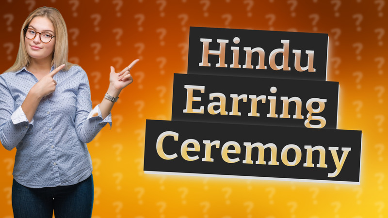Hindu Earring Ceremony