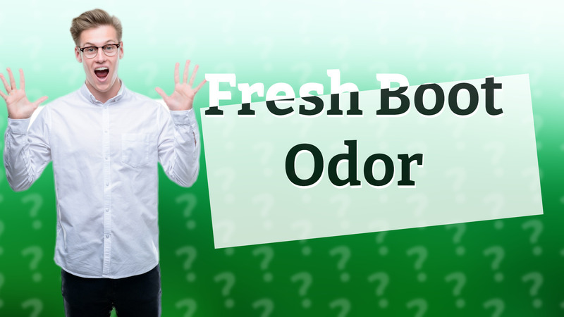 Fresh Boot Odor