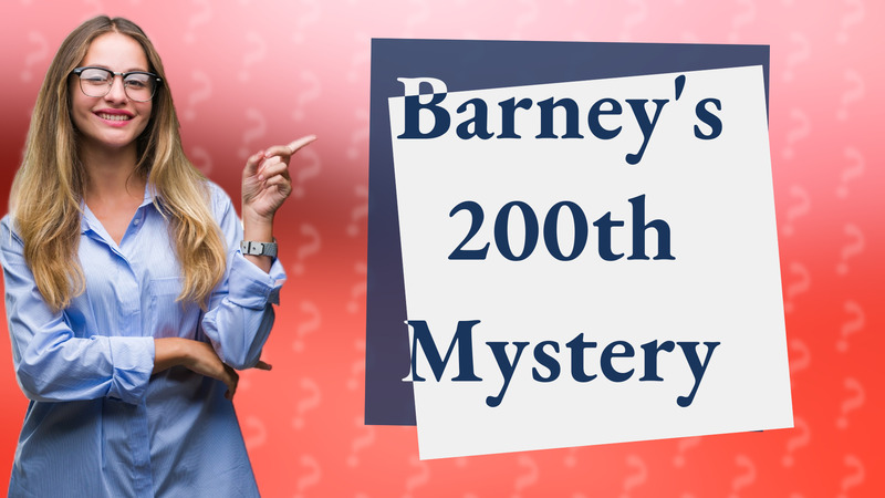 Barney's 200th Mystery