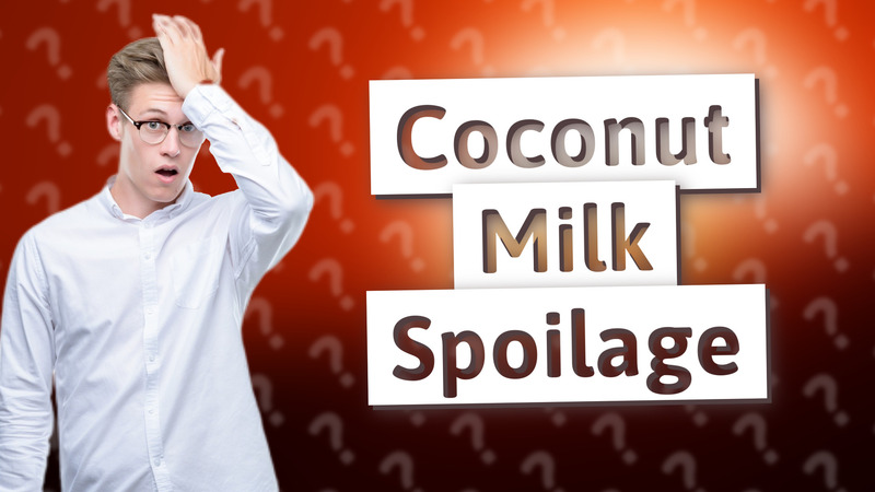 Coconut Milk Spoilage