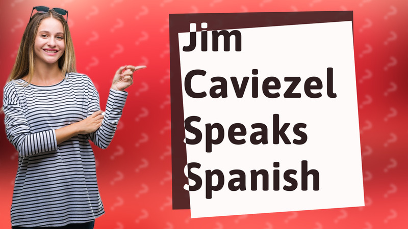 Jim Caviezel Speaks Spanish