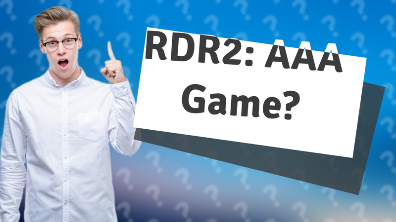 RDR2: AAA Game?