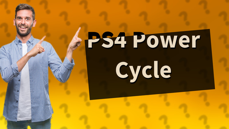 PS4 Power Cycle