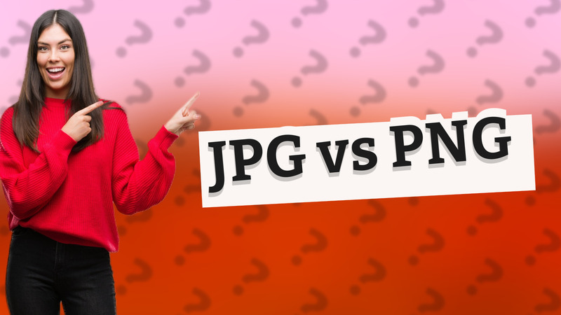 JPG vs PNG
