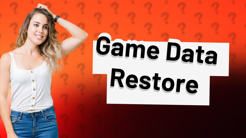 Game Data Restore