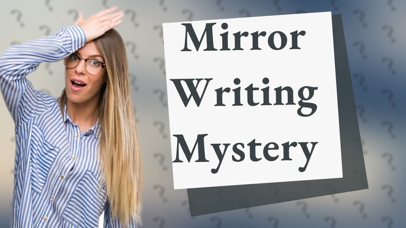 Mirror Writing Mystery