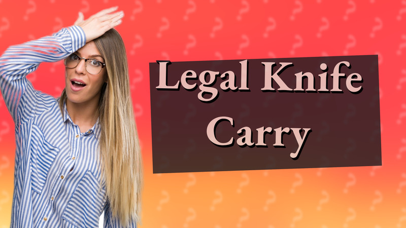 Legal Knife Carry