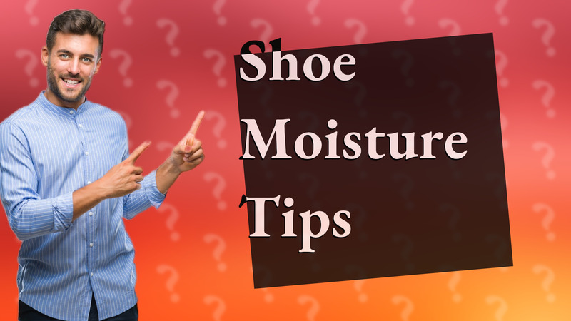 Shoe Moisture Tips