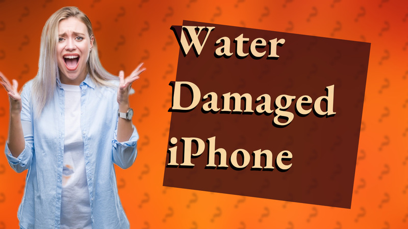Water Damaged iPhone