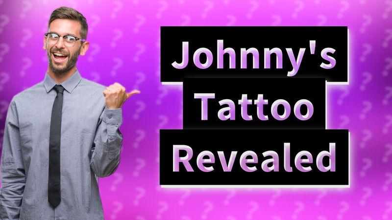 Johnny's Tattoo Revealed