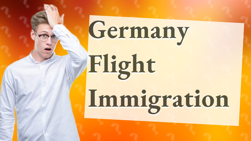Germany Flight Immigration