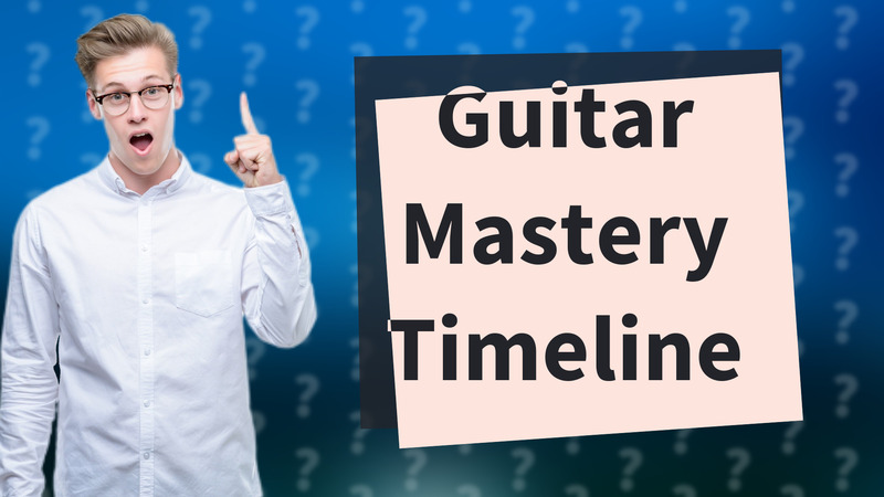 Guitar Mastery Timeline