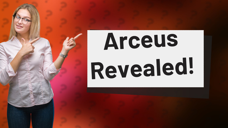 Arceus Revealed!