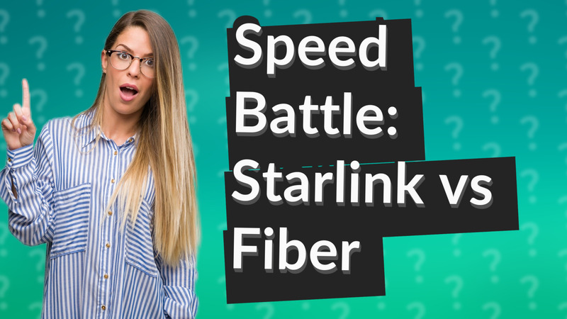 Speed Battle: Starlink vs Fiber