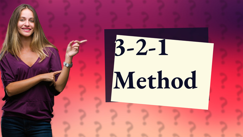 3-2-1 Method