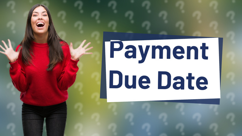 Payment Due Date