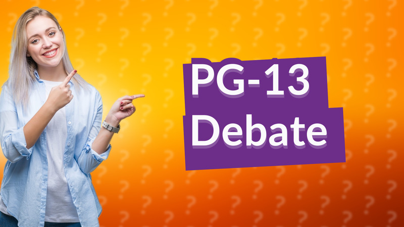 PG-13 Debate