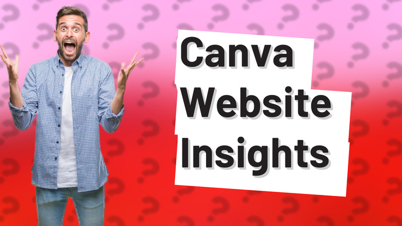 Canva Website Insights