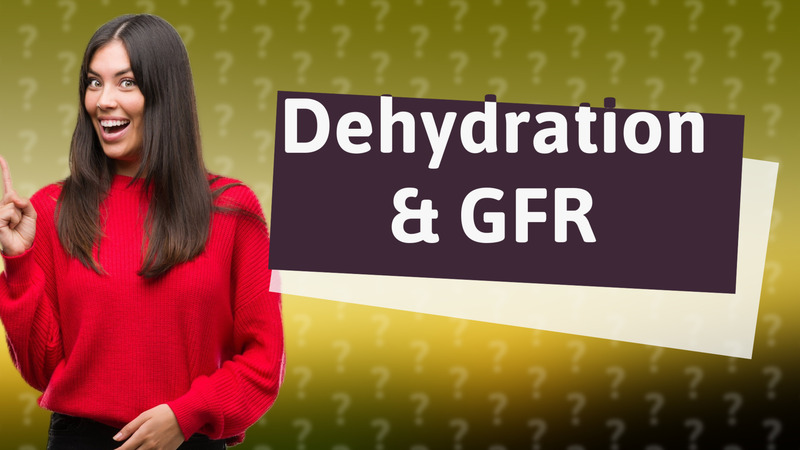 Dehydration & GFR