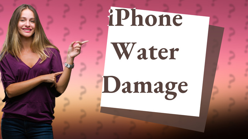 iPhone Water Damage