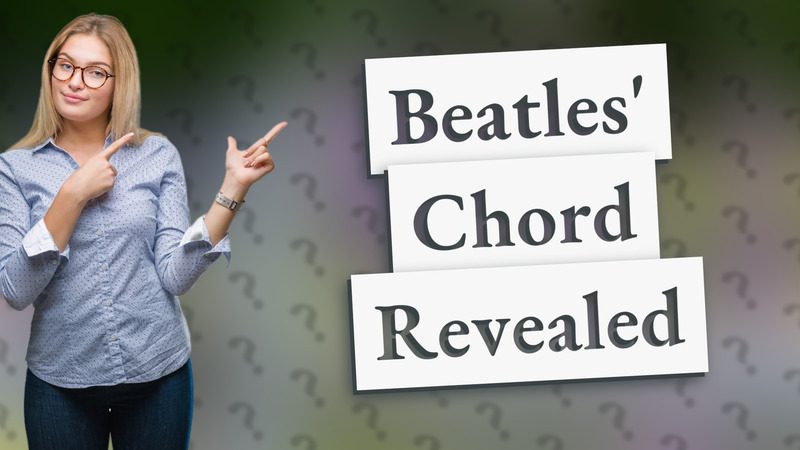 Beatles' Chord Revealed