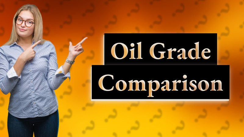 Oil Grade Comparison