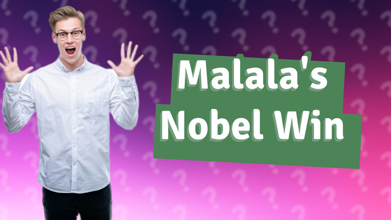 Malala's Nobel Win