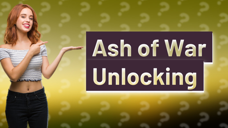 Ash of War Unlocking