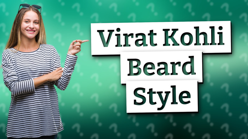 Virat Kohli Beard Style