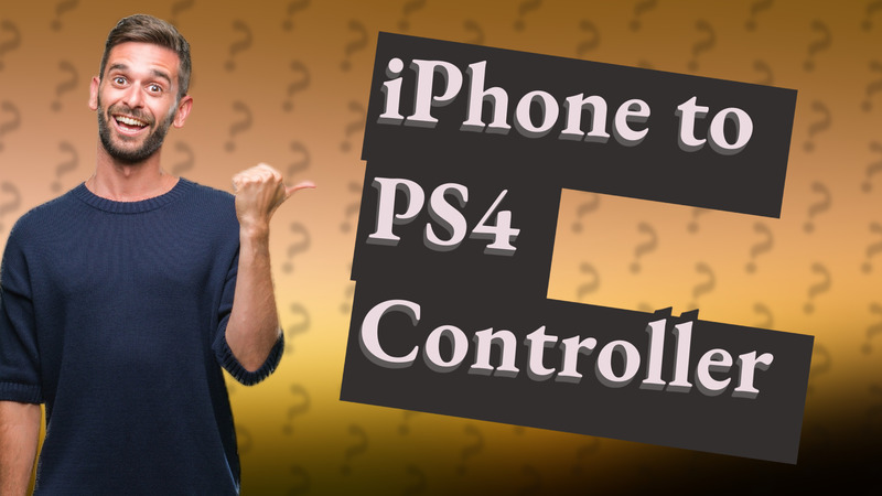 iPhone to PS4 Controller