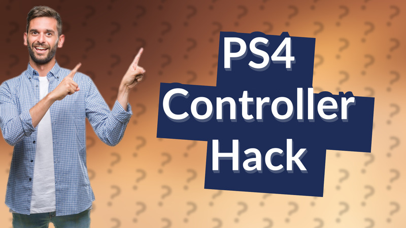 PS4 Controller Hack